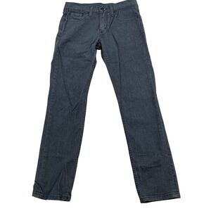Levi's 511 Slim Fit Jeans Mens 31x32 Charcoal Grey Solid Denim Modern Casual